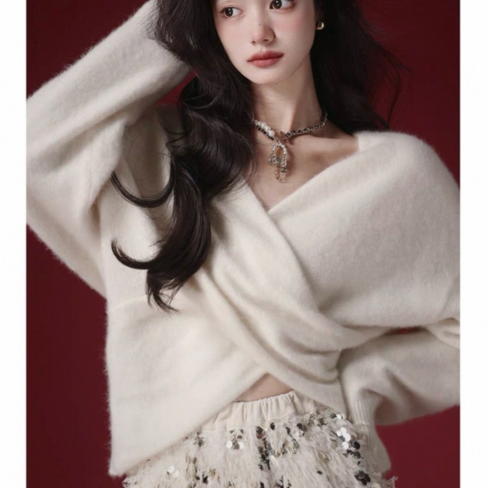 Elegant Cream Sweater
